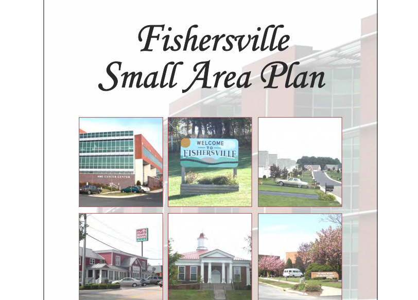 Fishersville Small Area Plan cover graphic