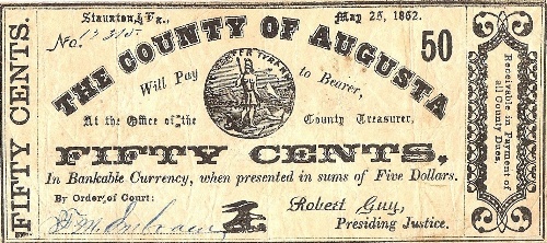 County Note 1862